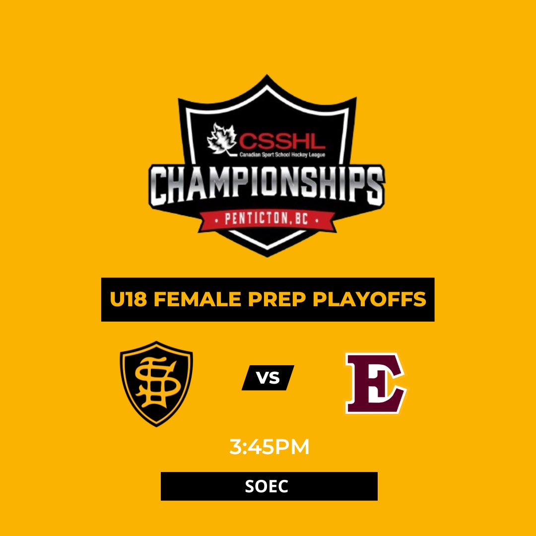 Shaw_Athletics's tweet photo. Game day! @CSSHL https://t.co/TgZ4gUROov