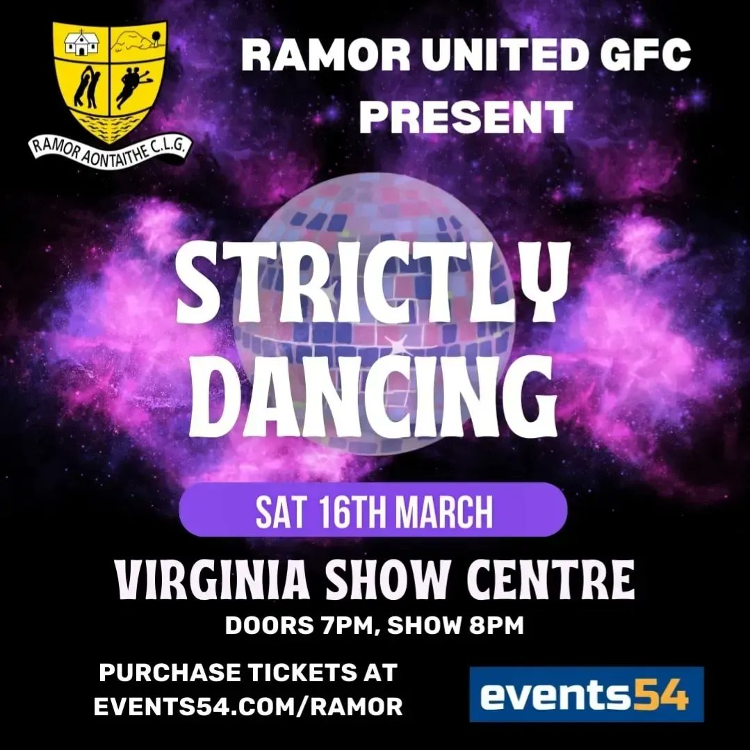 RamorUnited's tweet image. It will look a lot different by Saturday night but work is underway to have Virginia Show Centre ready for 'Paddy's Weekend Dance Extravaganza '
**4 DAYS TO GO**
☆Over 18s event☆
TICKETS ARE SELLING FAST NOW,DONT MISS OUT!! ⬇️⬇️

events54.com/event/ramor