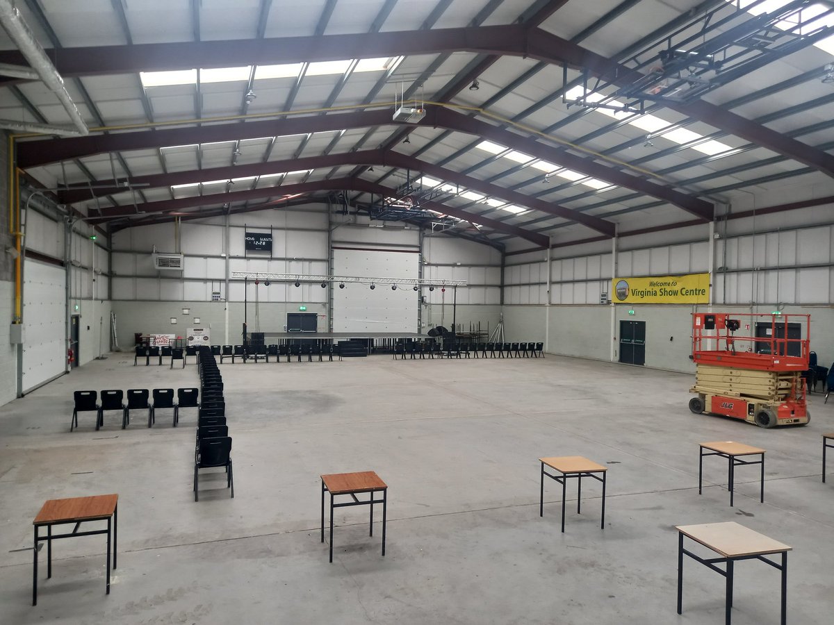 RamorUnited's tweet image. It will look a lot different by Saturday night but work is underway to have Virginia Show Centre ready for 'Paddy's Weekend Dance Extravaganza '
**4 DAYS TO GO**
☆Over 18s event☆
TICKETS ARE SELLING FAST NOW,DONT MISS OUT!! ⬇️⬇️

events54.com/event/ramor