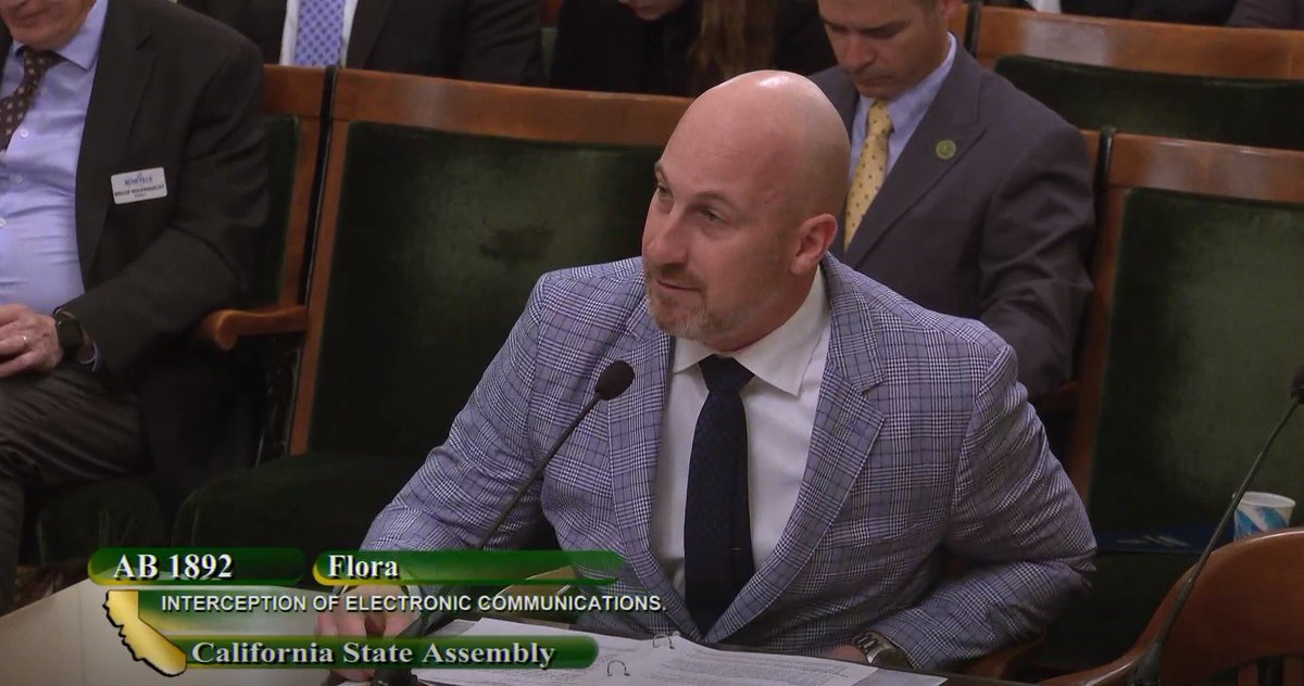 My bill, AB 1892, to streamline the warrant process for investigating child predators, just passed the Assembly Public Safety Committee.