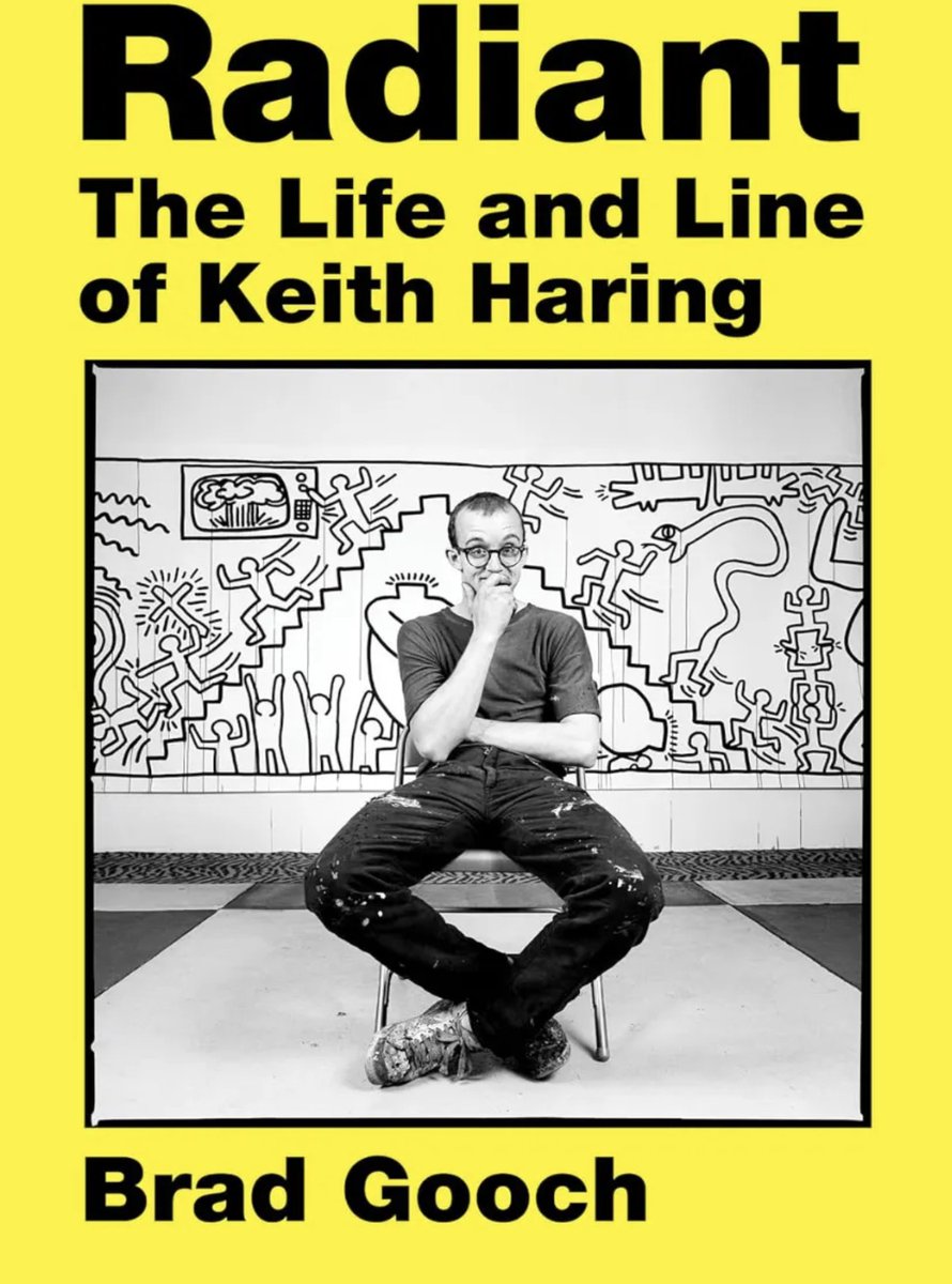 Brad Gooch chats with @TimMurphyNYC about his acclaimed new bio 'Radiant: The Life and Line of Keith Haring.' bit.ly/43dPlqE