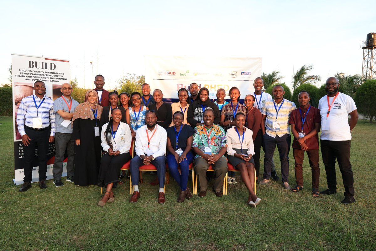 Thomas256ug's tweet photo. Build PHED Young Leaders Program East Africa Cohort 2
@Afidep @leadsea_ #EastAfrica2 @USAIDKenya @USAID @PACJA1 @fhi360 @PATHFoundation
Integrating Population, Health, Environment & Development in planning & programming is the way to go for safe futures.
#BuildPHEDproject https://t.co/lCf5pkTGg9