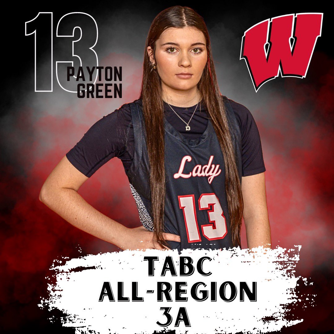 Winnsladyraider's tweet photo. Congratulations Payton for making the 2023-2024 TABC All-Region 3A🏀🔥 https://t.co/IQwtzWHa6m