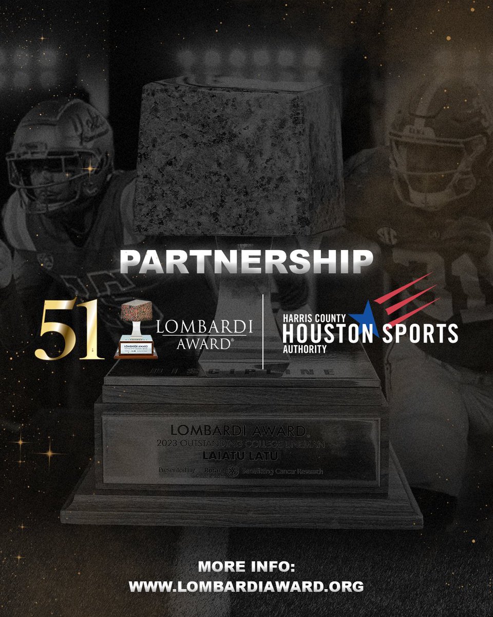 HC_HSA's tweet photo. Thrilled to join forces with the prestigious @lombardi_award, honoring the legacy of Vince Lombardi. Celebrating excellence, character, and discipline in college football, this award recognizes exceptional Linemen who embody the values Coach Lombardi cherished. 🏈🏆 https://t.co/MeBrRmKtsQ