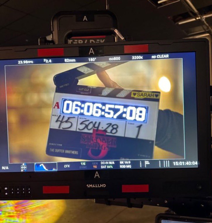 Filming for episode 4 has officially begun! #StrangerThings5