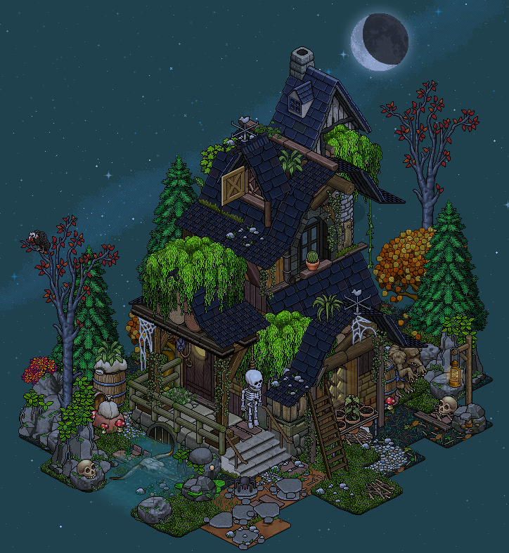 Cabana abandonada 🛖 - Feito em <a href="/habblivein/">Habblive</a> 
.
.
.
Abandoned hut 🛖