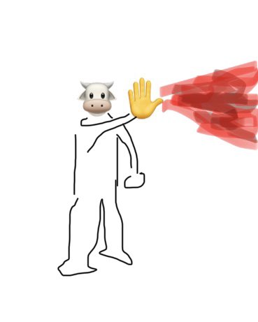 にょっす にょっす🐮✋って、手の向き的にこういう理解であってます？