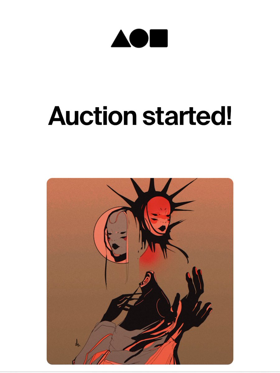 GM🖤

can’t be more thankful for <a href="/B1ackKett1e/">Kettle</a> kicking off the auction for Sunrise. !!🖤🥹❤️ 

this piece is a part of <a href="/satyrusNFTs/">Satyrus Meta Art</a> exhibition "Fukutsu 不屈" - CHAPTER RED

🔗