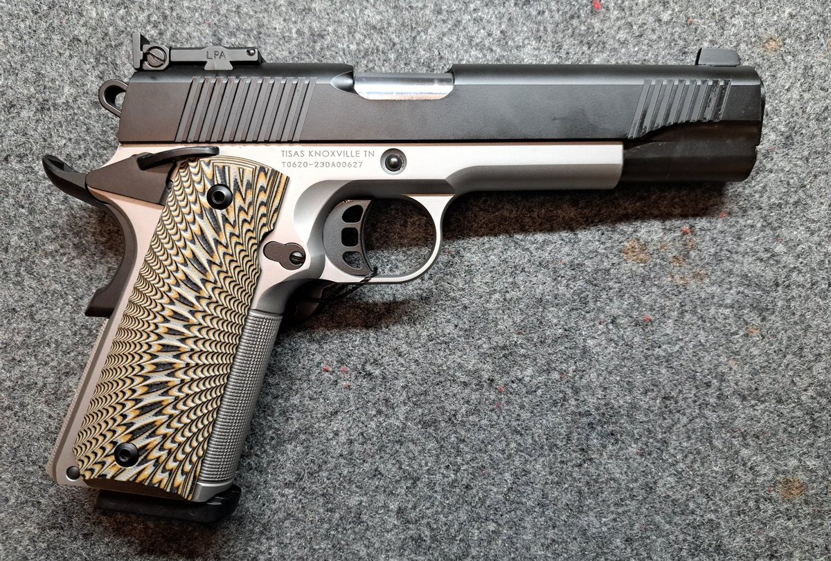 guardarmory's tweet photo. The simple beauty of a 10mm Tisas D10 is only made better by its 599 price tag. #gitrekthaters #guardarmory https://t.co/8lsO44LqZB