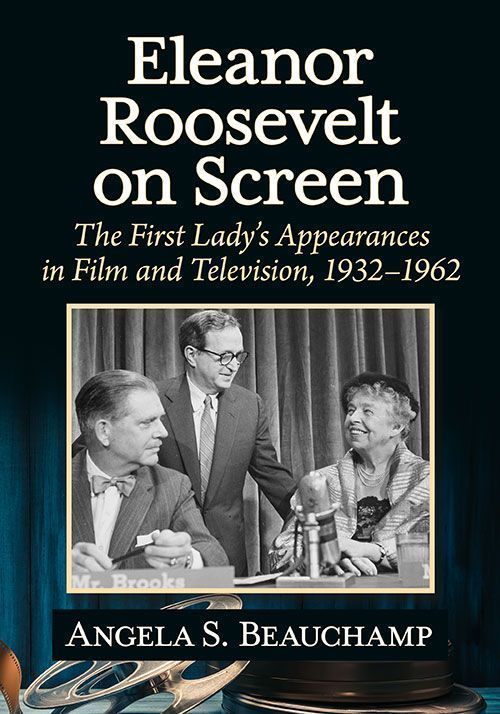 ElizFoxwell's tweet photo. . @abqbeach1 's new bk @McFarlandCoPub details #TV &amp; #film appearances of the " #FirstLady of the World" incl the @GBH series _Prospects of Mankind_ w/reporters, scholars, politicians &amp; others https://t.co/QmASFsbT0P #WomensHistoryMonth #Twitterstorians #EleanorRoosevelt https://t.co/uYLTSFyr3x
