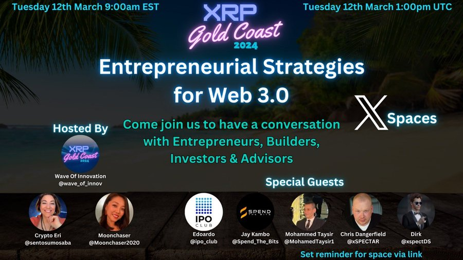 Come join us at the top of the hour!
(just under an hour from now)
👉x.com/i/spaces/1ynKO…