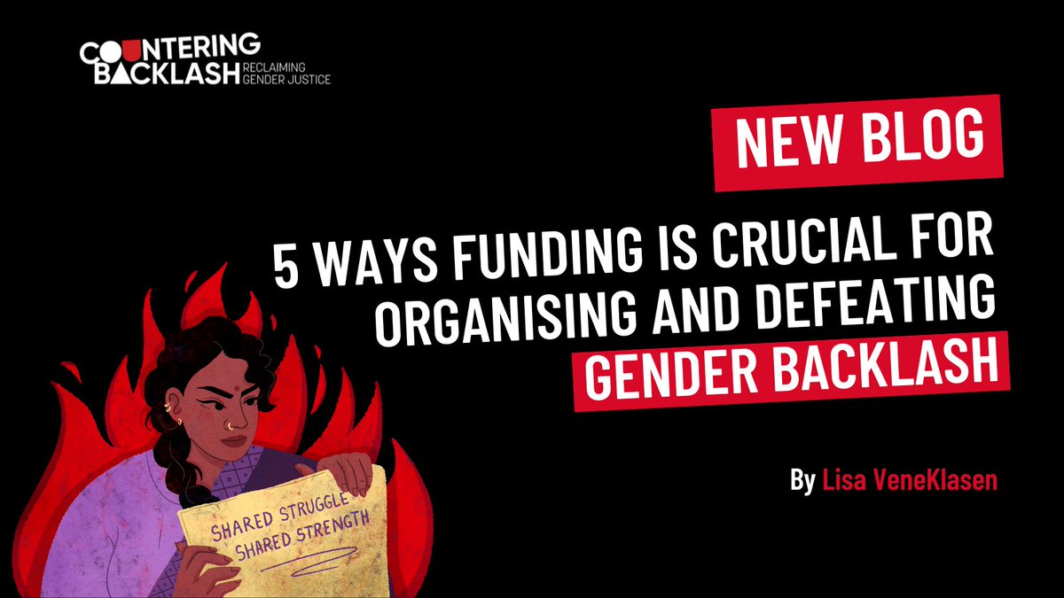 IDS_UK's tweet photo. Right now, gender experts are gathering at #CSW68 to agree on investments that can advance #GenderEquality 💰
This new @CounterBacklash paper by @LisaVeneKlasen explores why funding is crucial for defeating #Genderbacklash. Read more in this new blog 👇
https://t.co/7Ochzu78fE https://t.co/j0jlmroobW