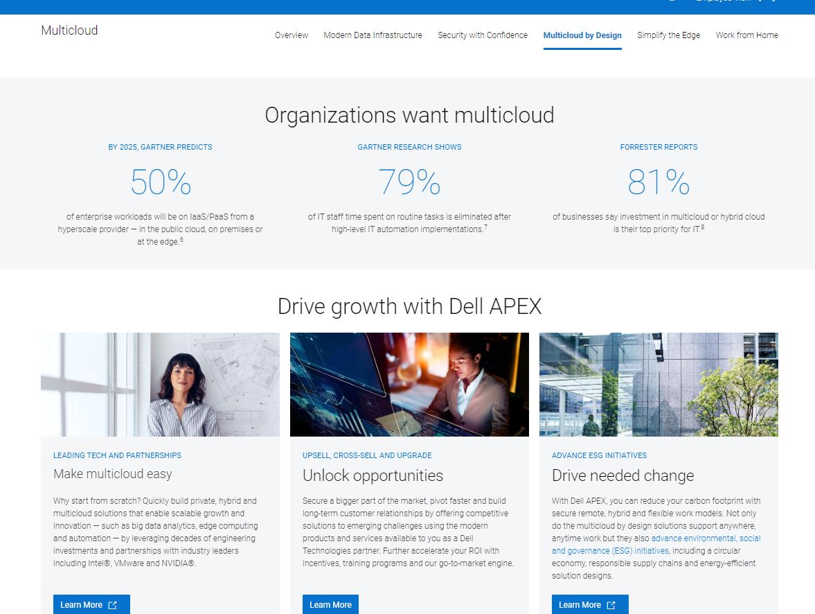 DellTechPartner's tweet photo. Your portal account is a very powerful thing! 💙
With your partner portal account you can log in and view everything there is to see for resources regarding our #MulticloudByDesign solution with #DellAPEX.
Use your power to log in and learn today ⚡ https://t.co/ovEVtr20nf https://t.co/xnb4OYcyX2