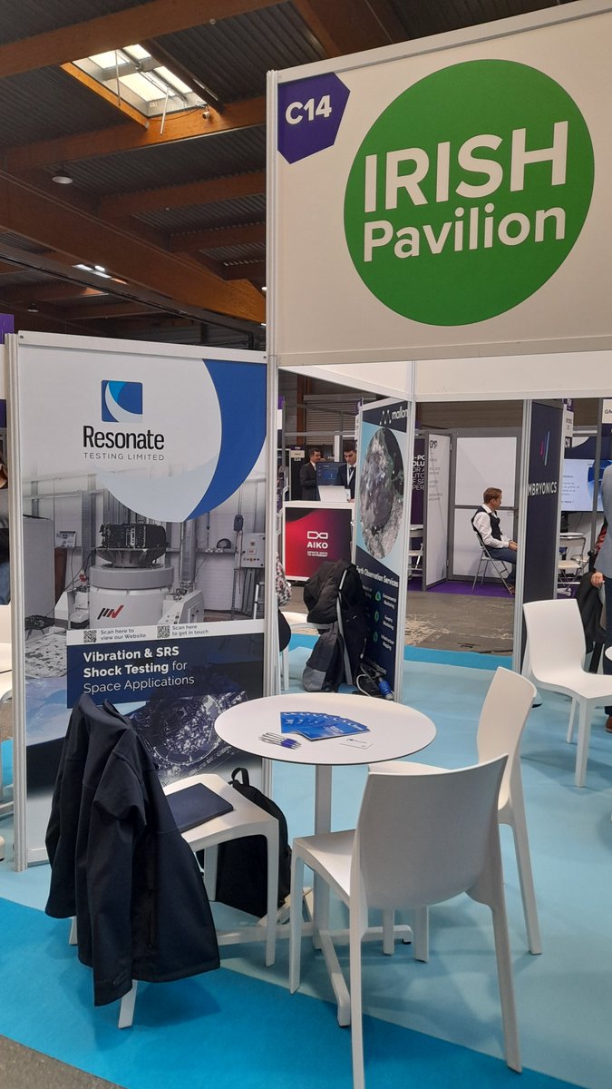 ResonateTesting's tweet image. 🚀 We’re All Set up and Ready to Go at
@ParisSpaceWeek

Taking place at the Paris Event Center, the Resonate team are excited to learn of the latest innovations in space technology!

You can meet the Resonate Testing team on stand C14 in the Irish Pavilion.

#ResonateTesting #PSW