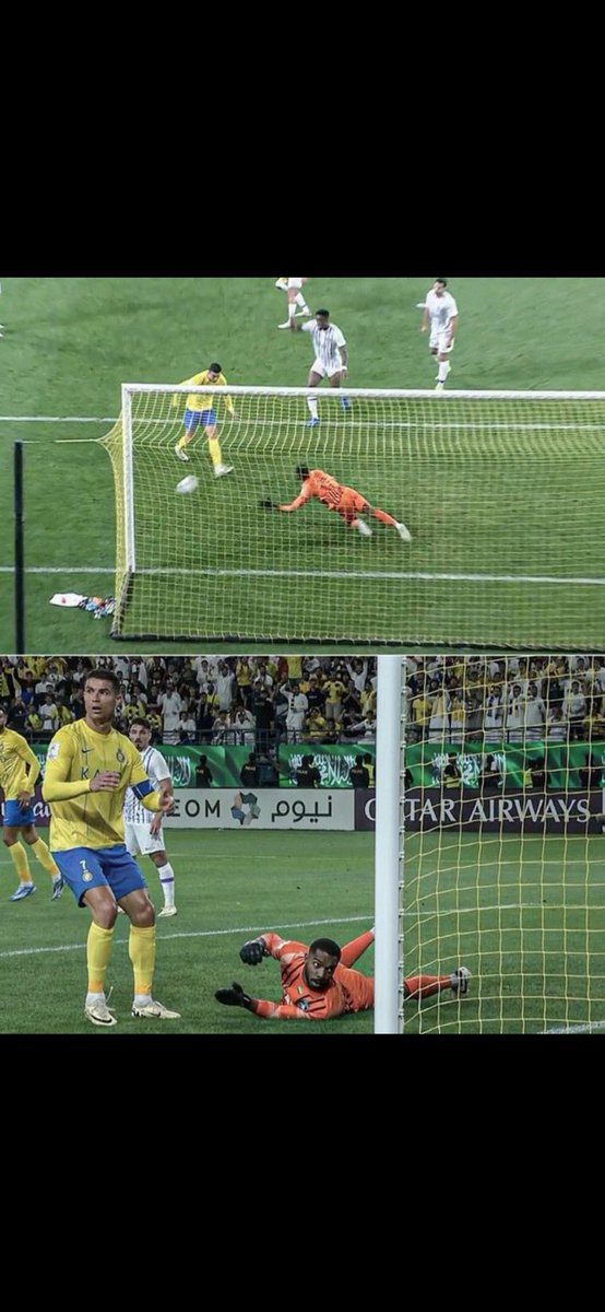 The_Ikc's tweet photo. @Cristiano @AlNassrFC_EN The goat 😂 https://t.co/GbY4KmzNHY