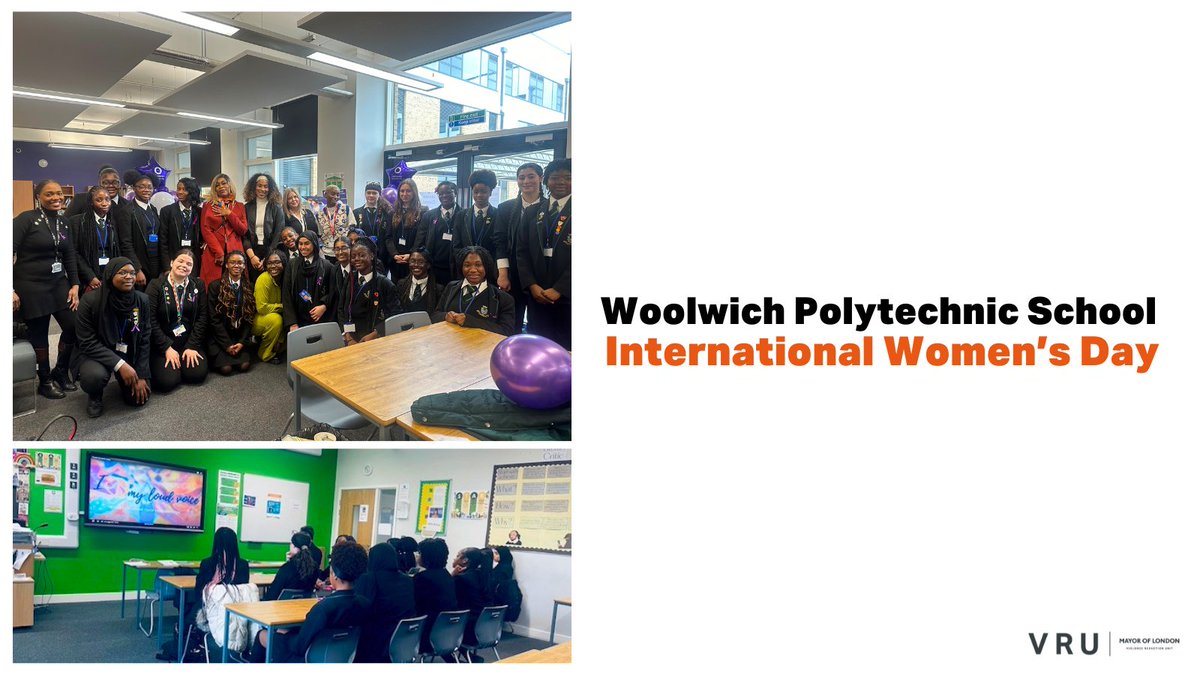 🧡 Last week, we joined @WPolyGirls to celebrate #InternationalWomensDay 👏 We fund @AdvanceCharity to lead our girls and young women mentoring programme. They delivered a session to year 10 students on the theme of #InspireInclusion