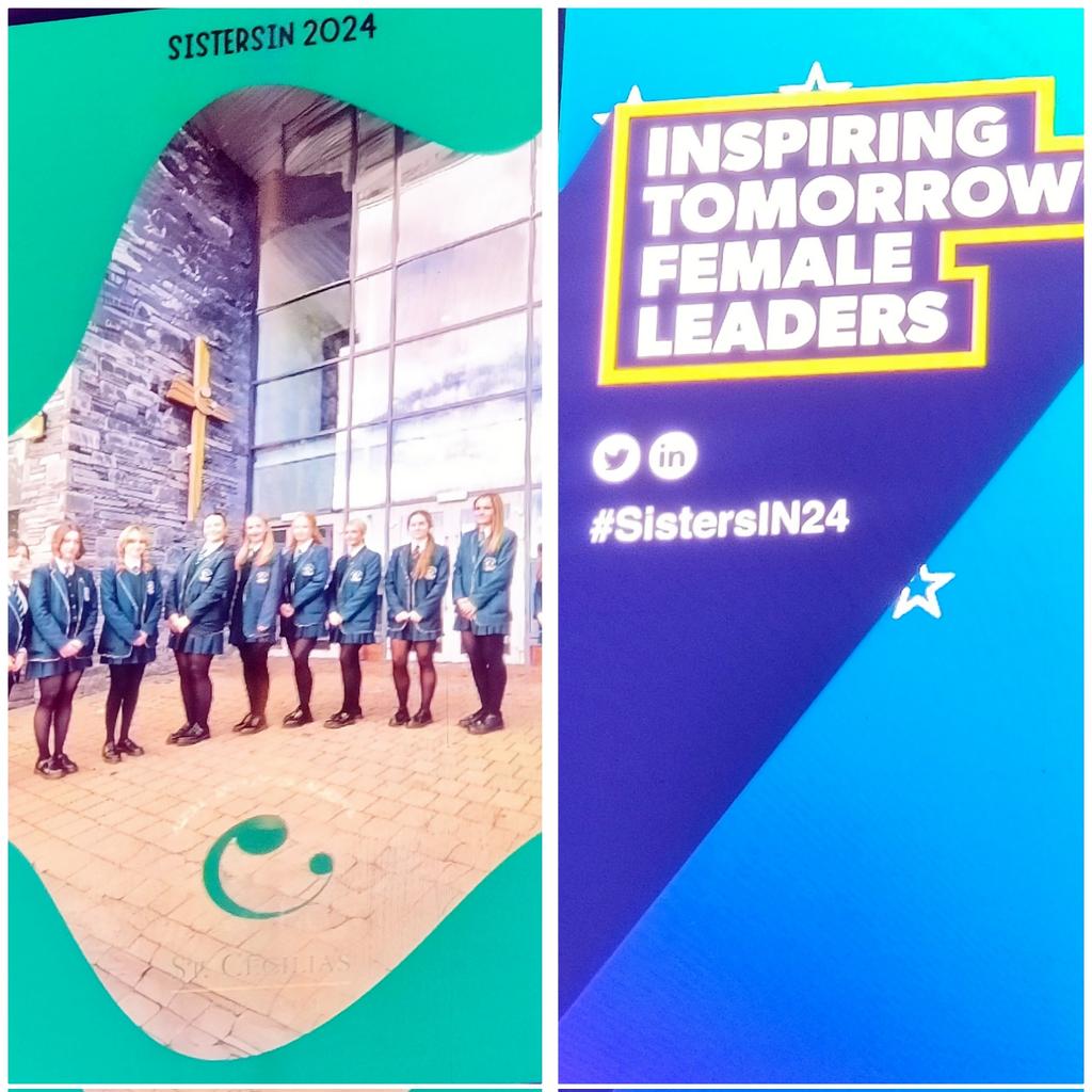 So proud of our SistersIN24 pupils <a href="/StCeciliasDerry/">St. Cecilia’s College</a> <a href="/SistersIN_HQ/">SistersIN</a> #SistersIN24