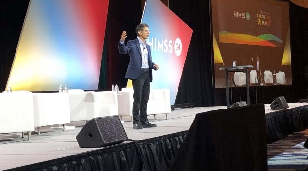 jamesvgingerich's tweet photo. #HIMSS24.  #Healthcare leaders are 'strangled by time'.  (Healthcare Finance News) #HIMSS2024 https://t.co/6rBjgD01rd https://t.co/aBZ0x9U3oL