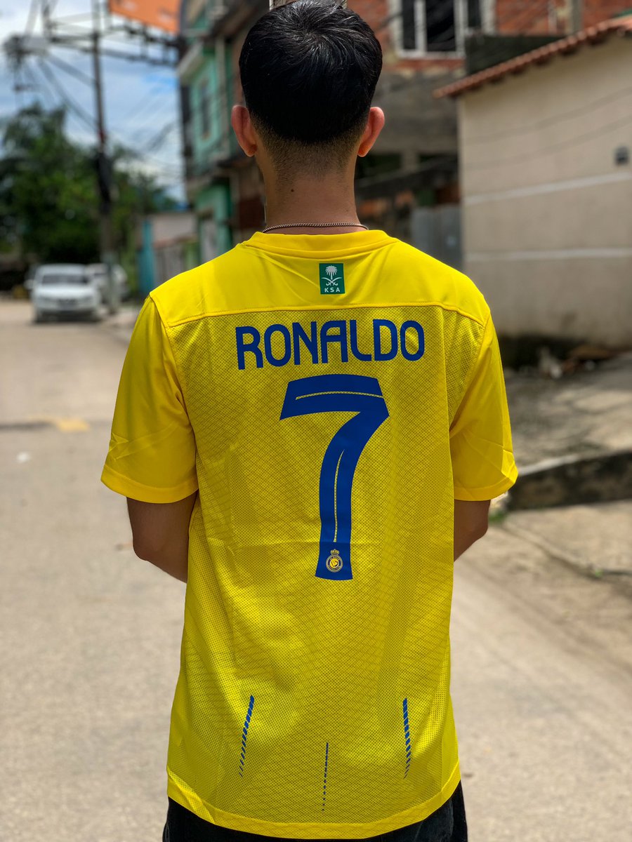 Diferenciada, coisa linda essa camisa do Al Nassr