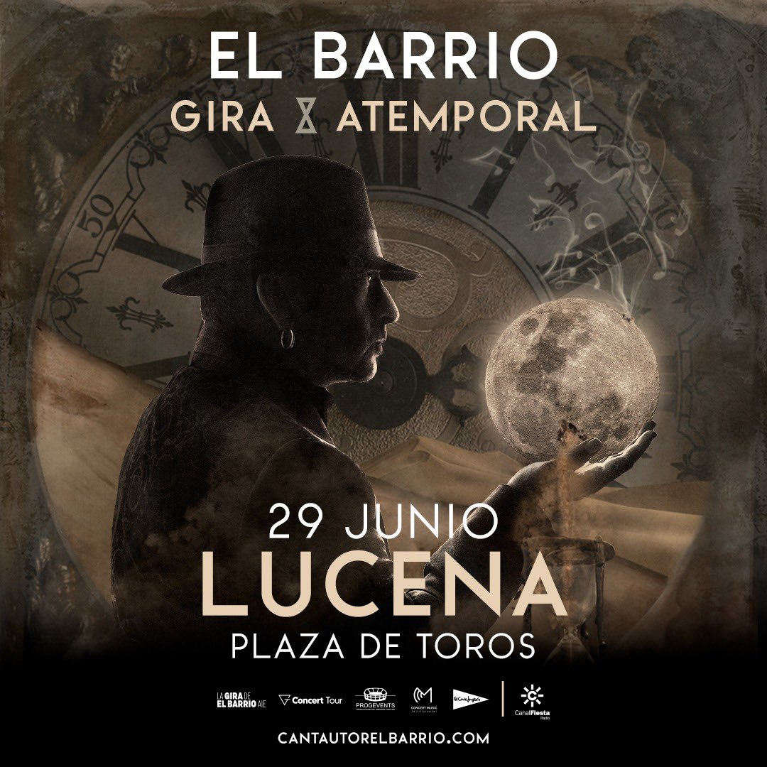 CONCERT TOUR (@concert_tour) on Twitter photo Nueva fecha de <a href="/elbarrioficial/">El Barrio Oficial</a> dentro de su gira ATEMPORAL⏳
🎫 entradas ya disponibles en <a href="/elcorteingles/">El Corte Inglés</a>
elcorteingles.es/entradas/chann…
#elbarrioatemporal Nueva fecha de <a href="/elbarrioficial/">El Barrio Oficial</a> dentro de su gira ATEMPORAL⏳
🎫 entradas ya disponibles en <a href="/elcorteingles/">El Corte Inglés</a>
elcorteingles.es/entradas/chann…
#elbarrioatemporal