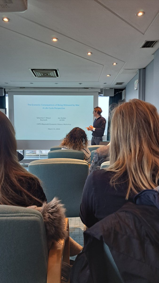 A fantastic workshop comes to a close, as CEPH hosted a delegation from <a href="/unibt/">Universität Bayreuth</a> . Lots of fascinating research on display, and great connections built across the two days!

@TCD_SSP <a href="/tcdeconomics/">TCD Economics</a> <a href="/QUCEHBelfast/">QUB Economic History</a>  <a href="/QUBBusiness/">QUBBusiness</a> <a href="/hea_irl/">HEA</a> 

#NSRPproject #economics #EconTwitter