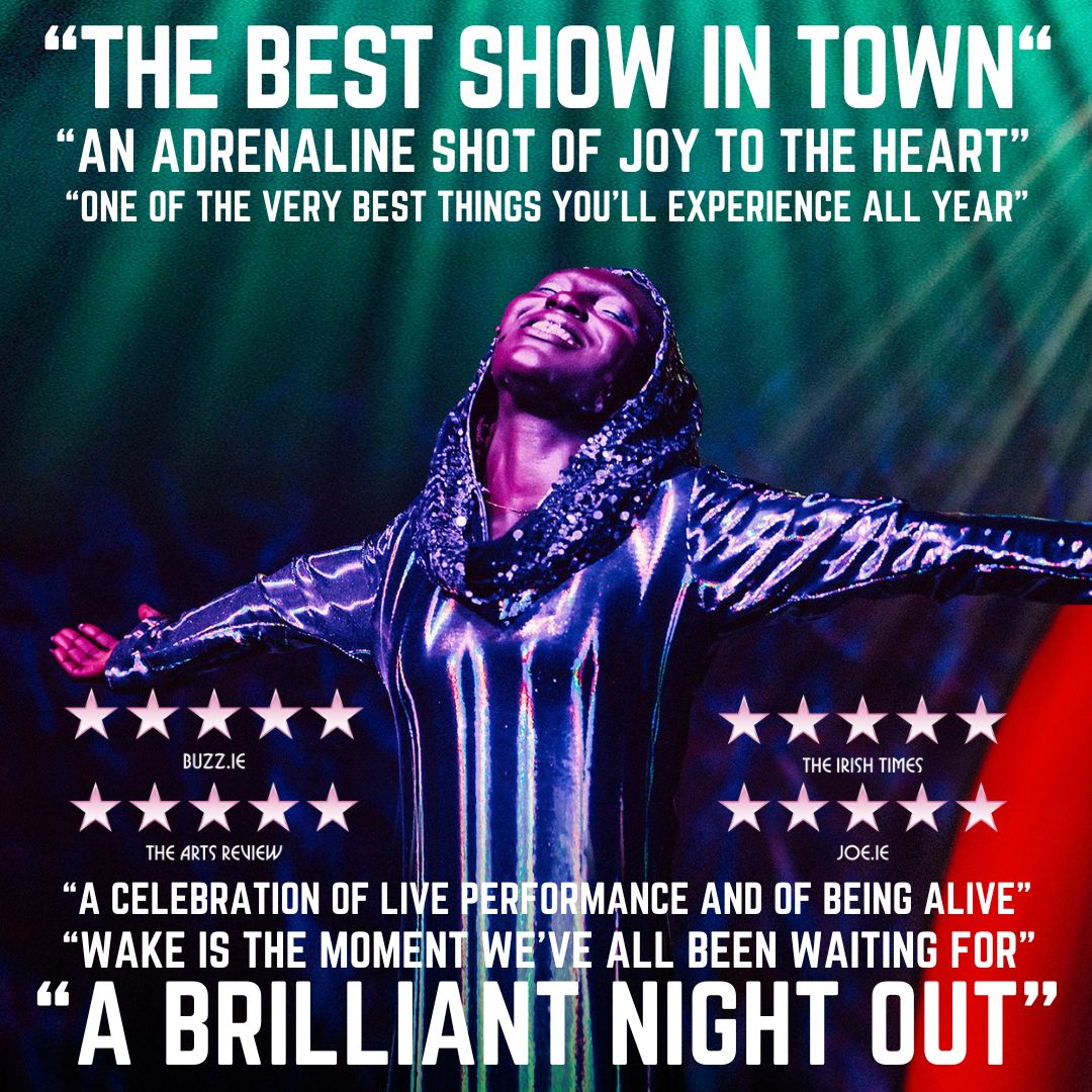 We're starting our second week of #WAKETheShow and we're still glowing from all the warm responses. It's been a joy 💜 There's still time to experience the magic for yourself, so round up your pals or grab your hot date, before it's too late! Tickets from waketheshow.com