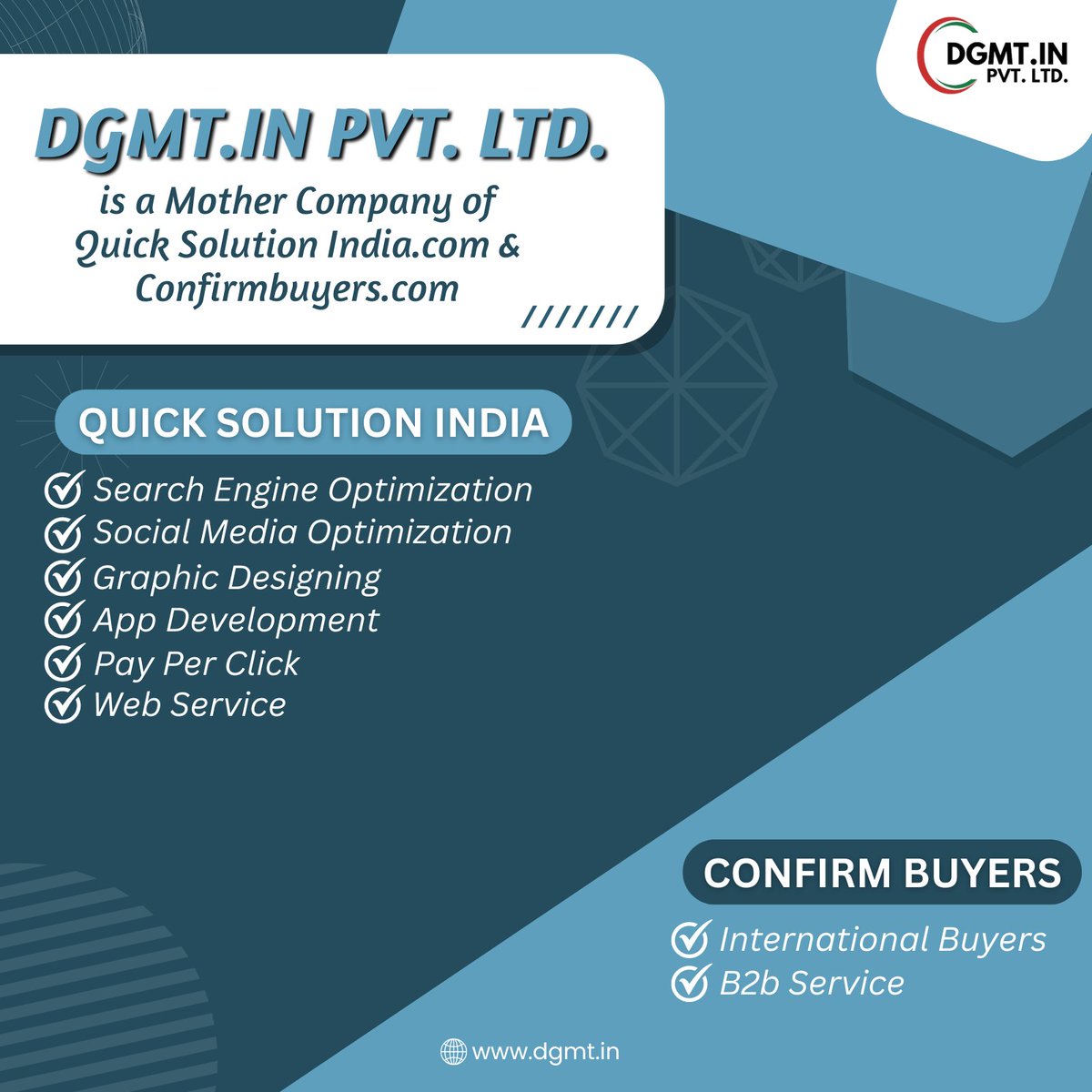 DGMT.IN PVT. LTD. tweet media