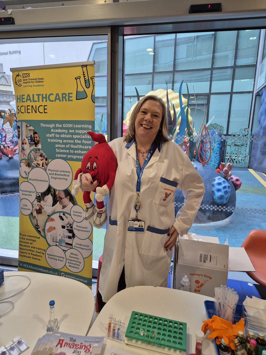 RachelMoss-Hibbitt (@rachmosshibb) on Twitter photo Healthcare Science Week. Supporting my laboratory colleagues and promoting our Harvey's Gang lab visits for patients <a href="/IBMScience/">IBMS #AtTheHeartOfHealthcare</a> <a href="/GiveBloodNHS/">Give Blood NHS 🩸🩹</a> @Laird_Admiral <a href="/GOSH_NPE/">GOSH Nursing & Patient Experience Education</a> @london_rtc ##TPworld #gosh #hcsw Healthcare Science Week. Supporting my laboratory colleagues and promoting our Harvey's Gang lab visits for patients <a href="/IBMScience/">IBMS #AtTheHeartOfHealthcare</a> <a href="/GiveBloodNHS/">Give Blood NHS 🩸🩹</a> @Laird_Admiral <a href="/GOSH_NPE/">GOSH Nursing & Patient Experience Education</a> @london_rtc ##TPworld #gosh #hcsw