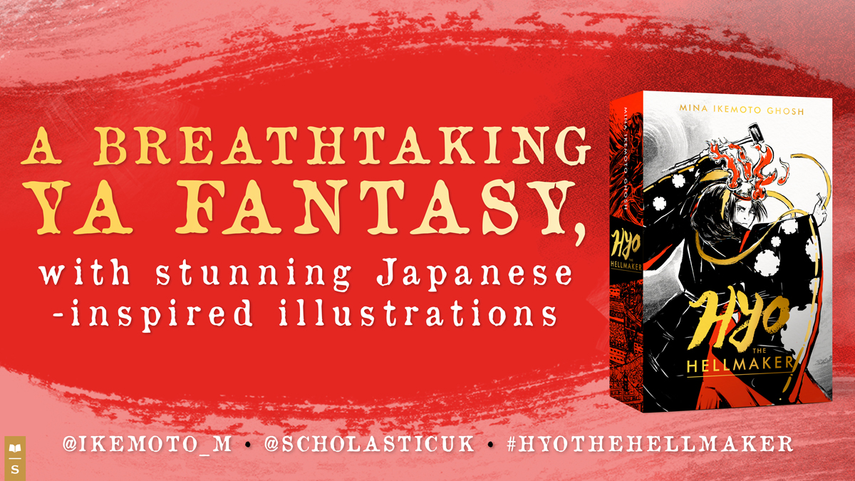 Huge congrats to @ikemoto_m on the publication of Hyo the Hellmaker. This breathtaking, fully illustrated fantasy is out today! Get ready to meet the Hakai Family Hellmakers: Purveyors of artisan hells to inflict upon your enemies. They'll make it personal... But for a price!
