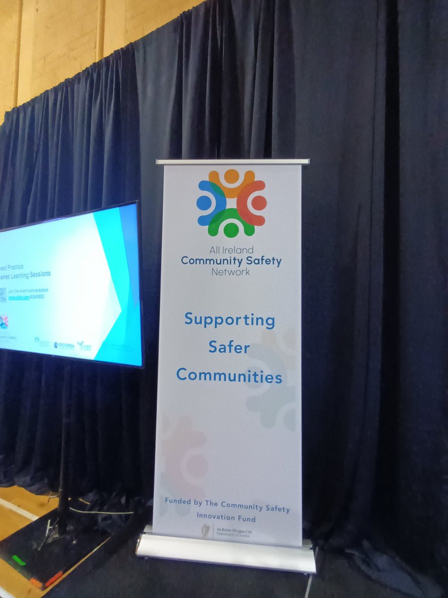 Delighted to be attending the All Ireland Community Safety Network, with a focus on Domestic, Sexual and Gender Based Violence @AdrianCleary101 @Ao_Dillon @DeptJusticeIRL @HealthPromoOLOL @ololed1 @NursingOlol