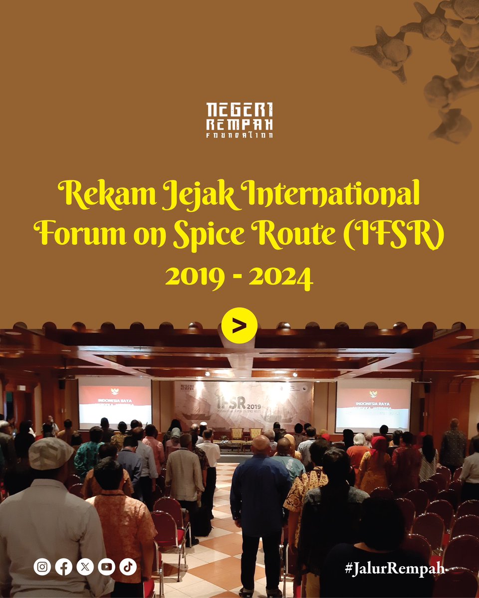 NegeriRempah's tweet photo. Tahu nggak, kalau diskusi mengenai rempah ternyata cukup seru dan bisa kamu nikmati dalam waktu dekat! 👀

Yuk, simak informasi di thread ini~ https://t.co/XlLQfPj4ka