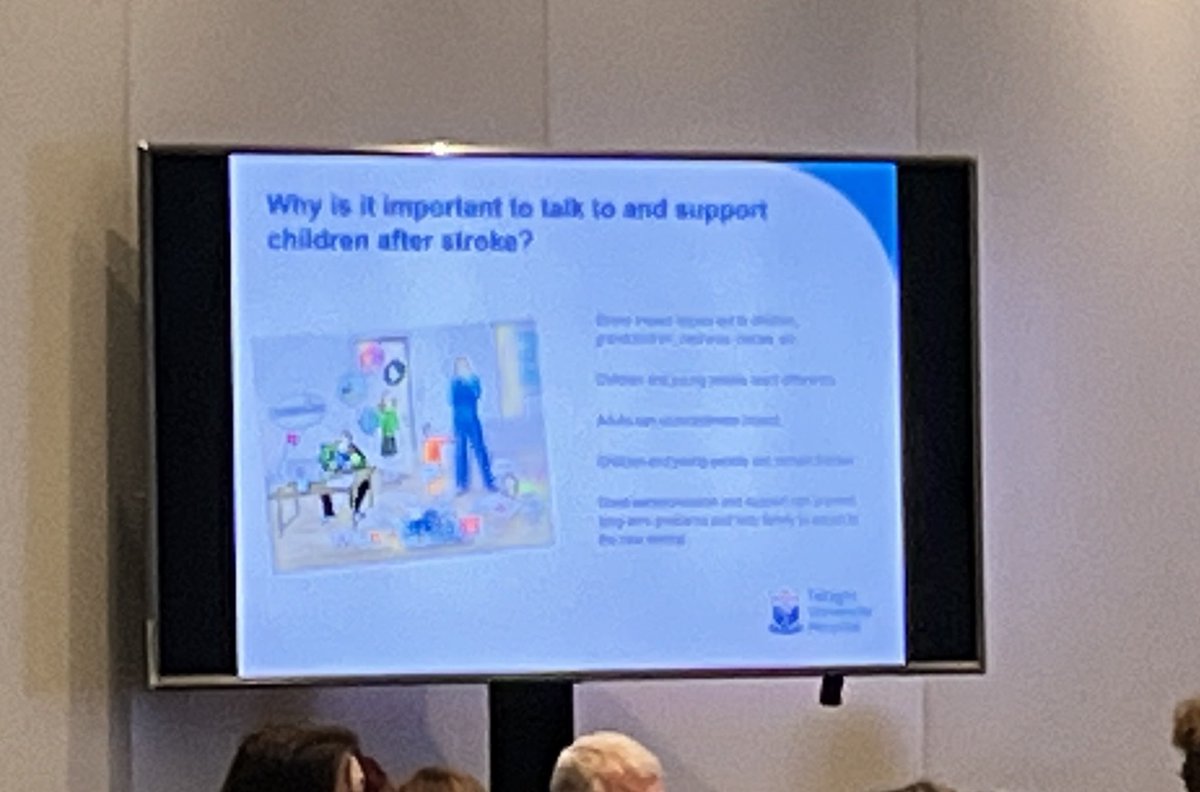 Closing plenary of #ELASF2024 Wendy Moynan and Aine Connolly - Meeting the unmet need for information on stroke for children and young people - the CHATS booklet 👉 world-stroke.org/news-and-blog/…