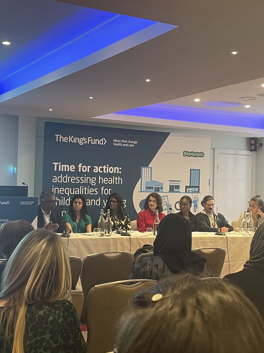 NIHR BioResource (@nihrbioresource) on Twitter photo How do we improve outcomes for children & young people from Black and ethnic minority backgrounds? Session led by <a href="/barnardos/">Barnardo’s</a> with their young ambassadors and <a href="/NHS_RHO/">NHS Race & Health Observatory</a>. #KFTimeForAction How do we improve outcomes for children & young people from Black and ethnic minority backgrounds? Session led by <a href="/barnardos/">Barnardo’s</a> with their young ambassadors and <a href="/NHS_RHO/">NHS Race & Health Observatory</a>. #KFTimeForAction