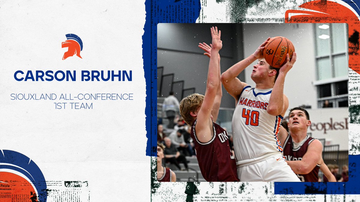 SiouxCenterHS's tweet photo. Congratulations to Carson Bruhn for being named to the Siouxland All-Conference 1st Team. https://t.co/3CsiMEvkHO
