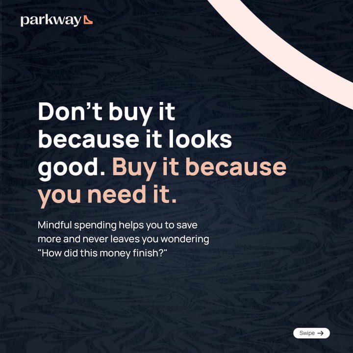ParkwayNG's tweet image. Manage your finances responsibly and avoid unnecessary complications. You want to start by downloading Parkway Wallet. 😉 

Available for download now on Google Play Store and Apple Store.

#parkwaywallet #cashlesssolutions #safetytips #savingmoney