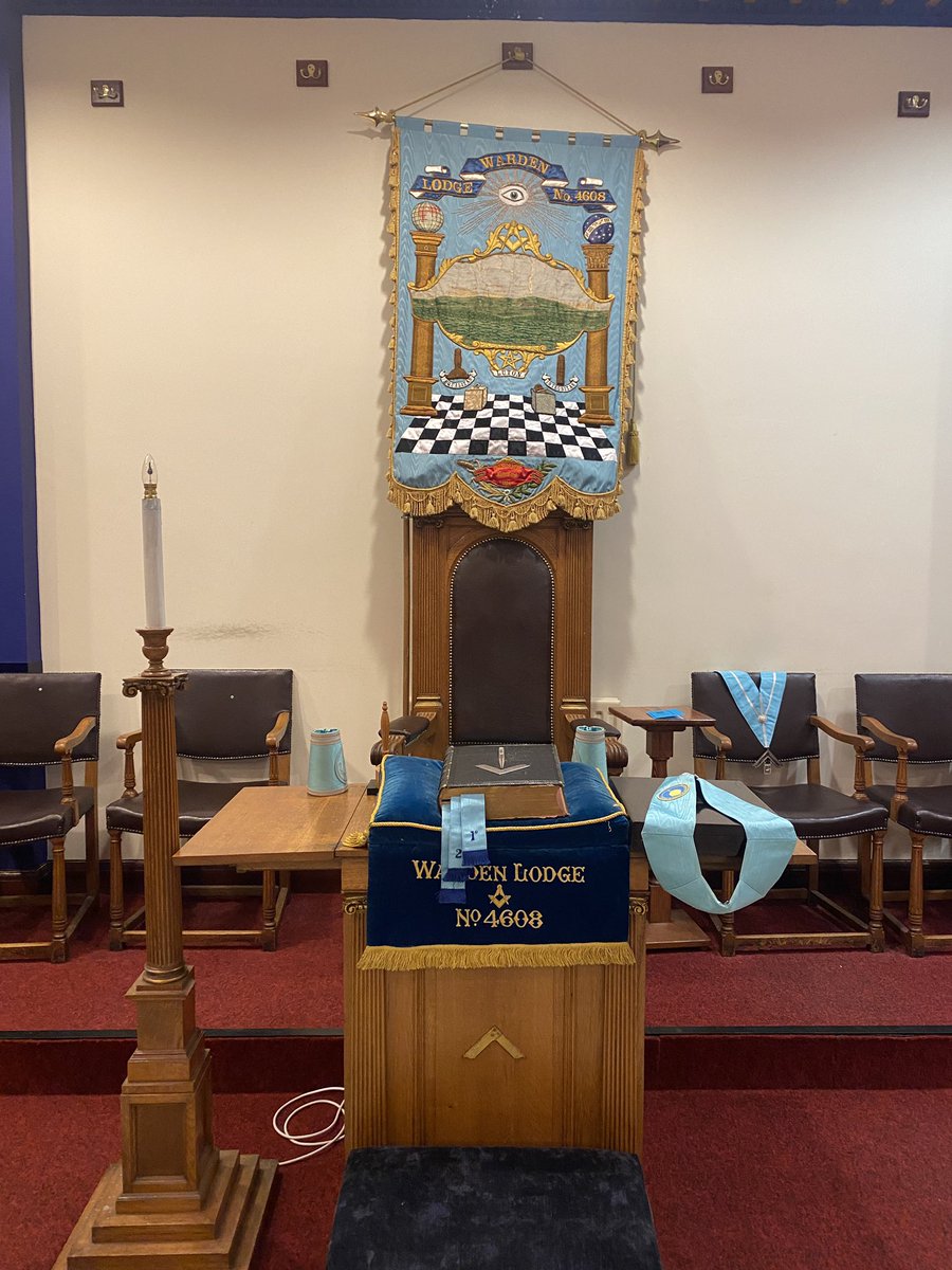 Super Centenary meeting at Warden Lodge.  PGM and full Provincial team in attendance  #BedfordshireFreemasons