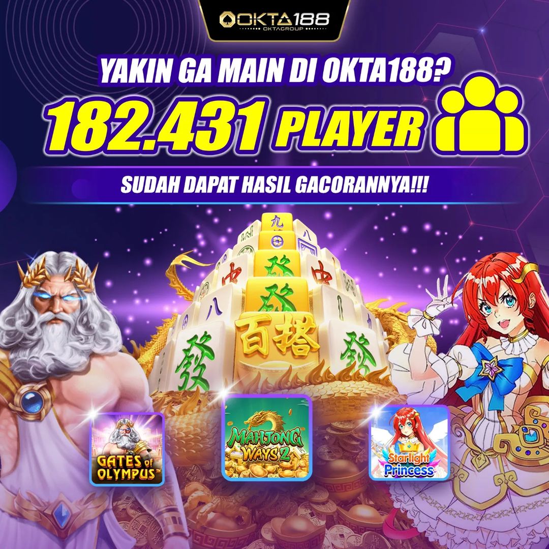 OKTA188 | Slot Terbaru Tanpa Potongan Hari Ini tweet media
