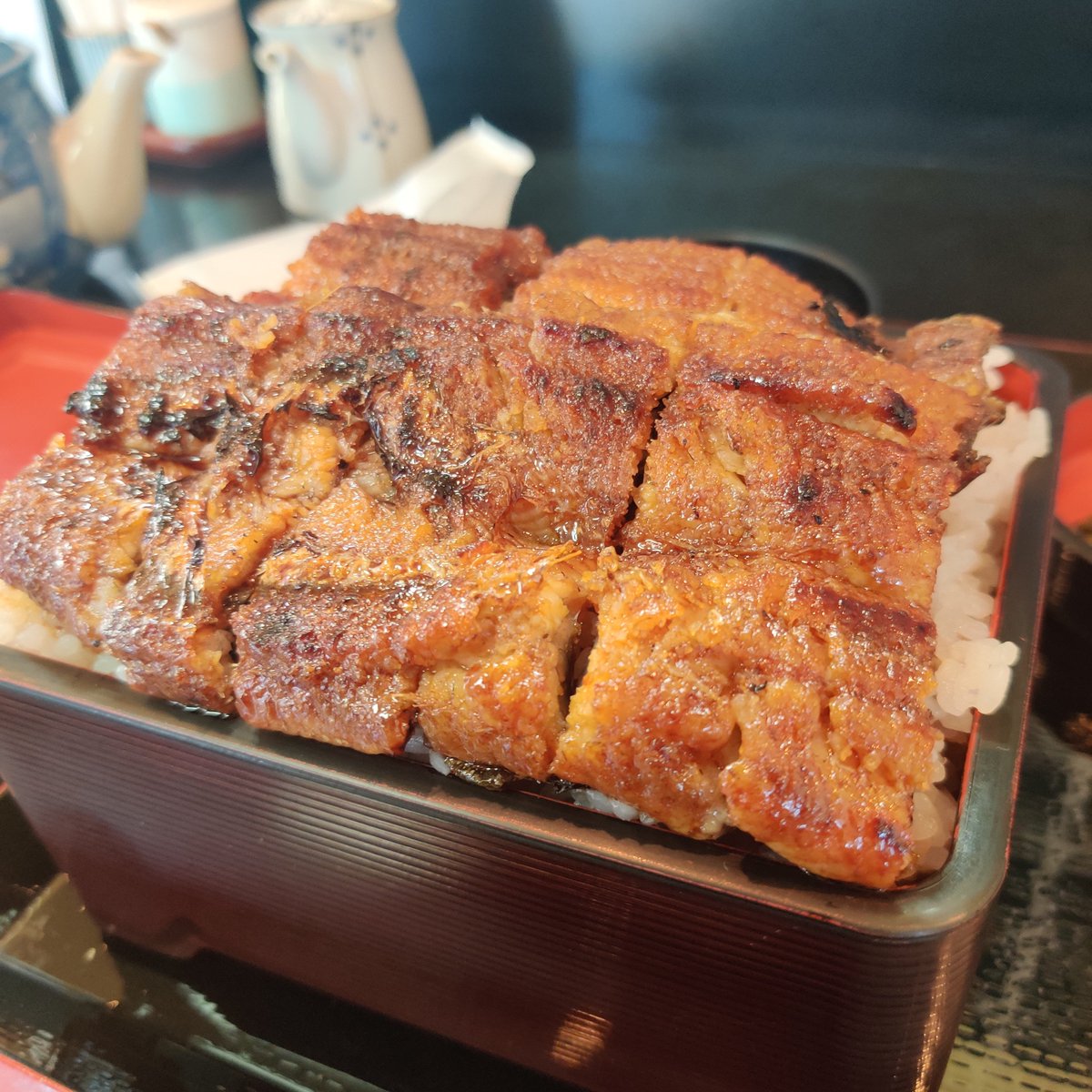 seeback10's tweet photo. 先日のうなぎ。
やっぱりここが一番好きだ。
特上大盛り3400yen
https://t.co/E4PL3fNFiP https://t.co/JjYoDzp7by