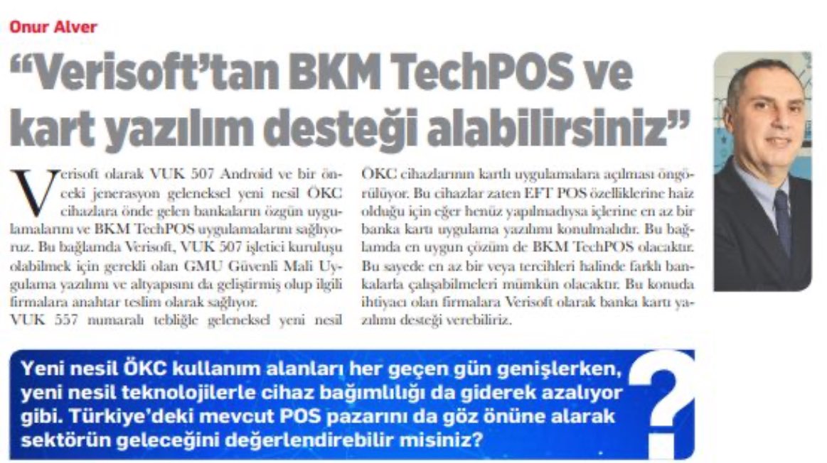 verisoft's tweet photo. Vergi Usul Kanunu 557 no’lu tebliğinin ödeme sistemleri dikeyindeki yankıları-2
Donanım bağımlılığı yakın gelecekte devam edecek mi?
#pos #paymentsolutions #kredikartı #ödemesistemleri #ökc #androidpos https://t.co/pf970TeEw7