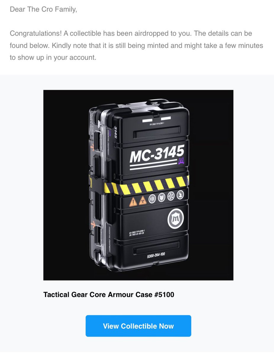 You got mail 👀👇👀 probably nothing