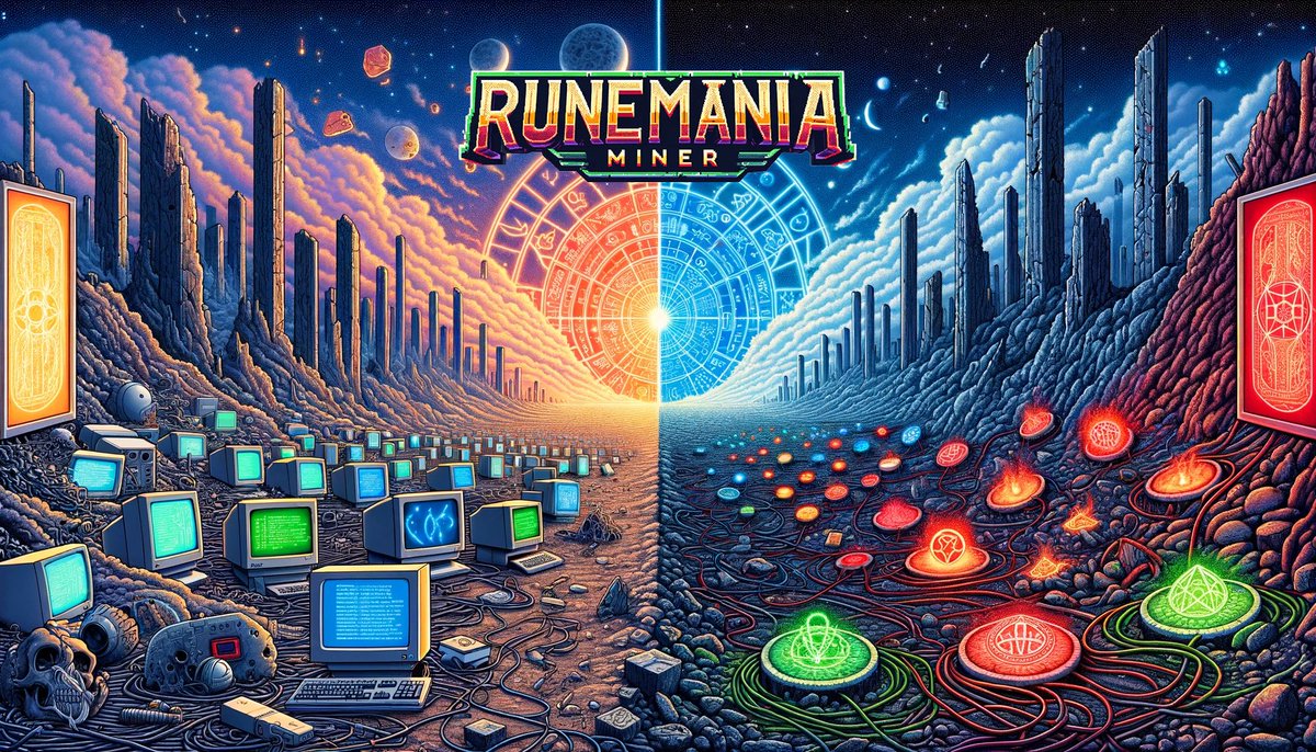 ⛏️ Rune Mania Miner ▣ MANIA•MANIA•MANIA tweet media