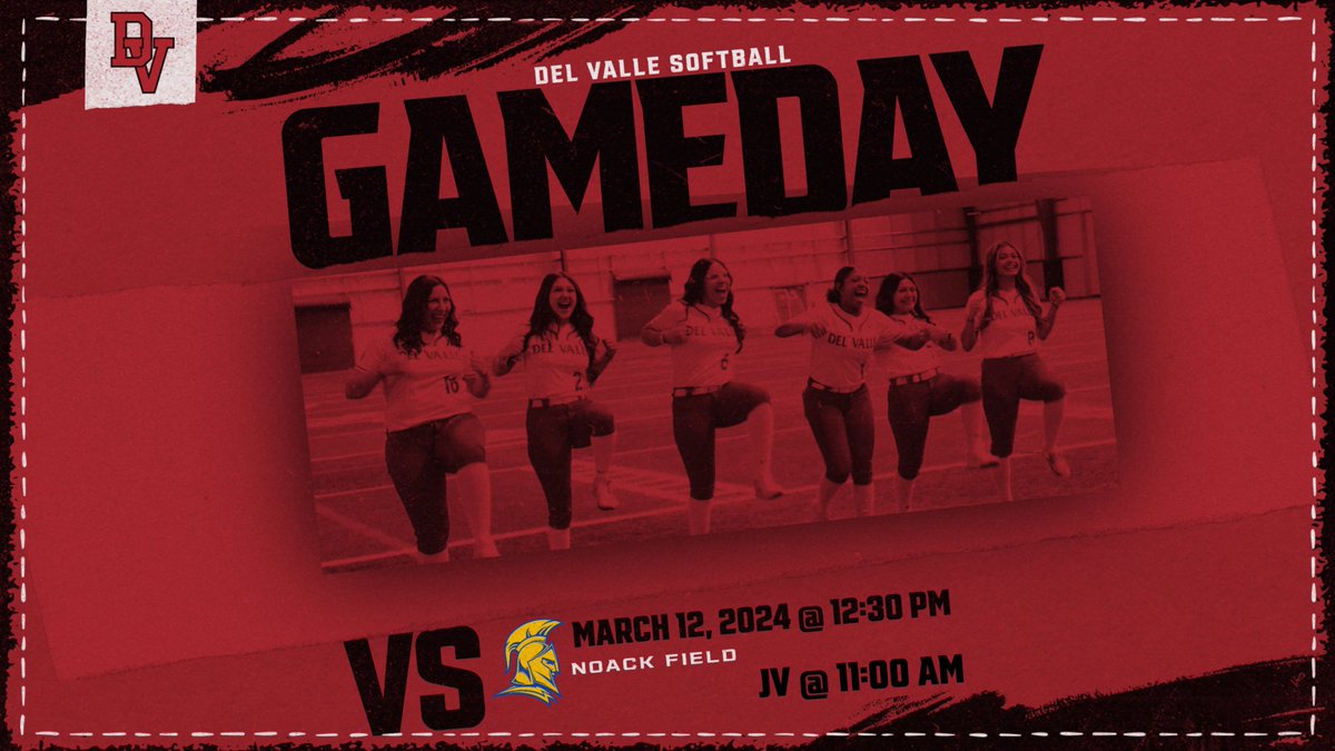 dv_softball's tweet photo. 🚨🚨GAME DAY🚨🚨

🆚   ANDERSON
🕚   JV 11:00 AM
🕧   VARSITY 12:30 PM
📍   NOACK FIELD

COME OUT AND SUPPORT‼️🔥

#StayHungry #BETOUGH 
@dvisd_athletics https://t.co/f5TNqS53iR