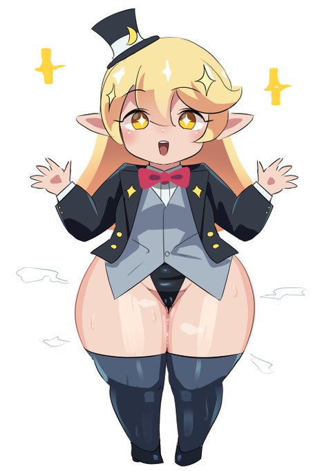 うちおさんのルピピちゃん、ぶっといふとももでミスディレクションさせてきそうで好き 