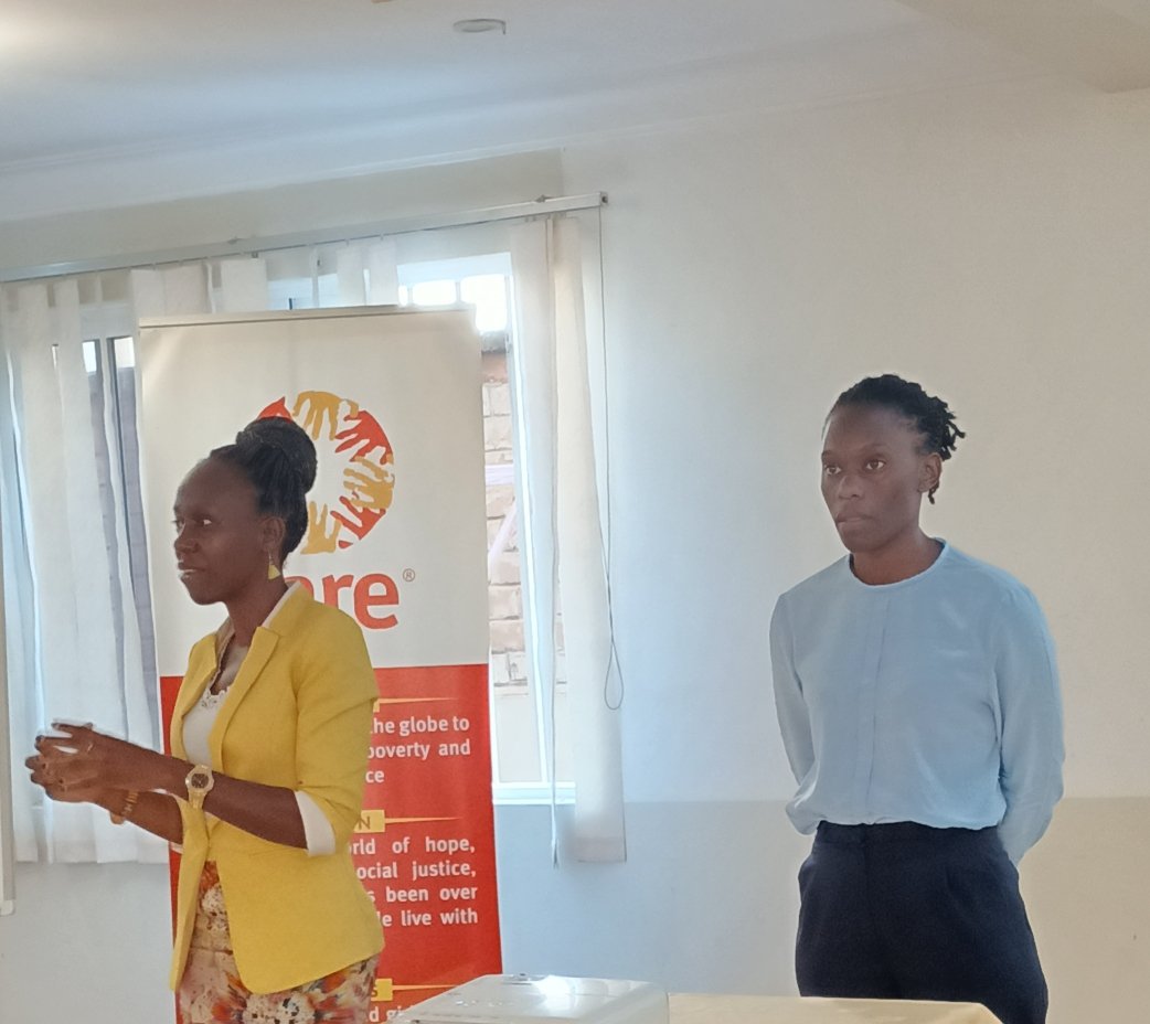 MEMPROWUganda's tweet photo. We are together with 10 Women Rights Organizations -WROs today under #WomenVoiceandLeadership project to set goals for a more equitable future.
This @CAREUganda @carecanada  initiative tackles #genderinequality bringing more women to #decisionmakingtables &amp; #shapingcommunities ✊ https://t.co/13P1kxCDHj