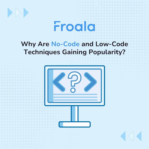 ⚙️ The future of coding is here! Learn about the game-changing impact of No Code and Low Code platforms, and how visual HTML editors are reshaping the web development landscape.👉bit.ly/3T7Xmc6 #froala #NoCode #LowCode #HTML