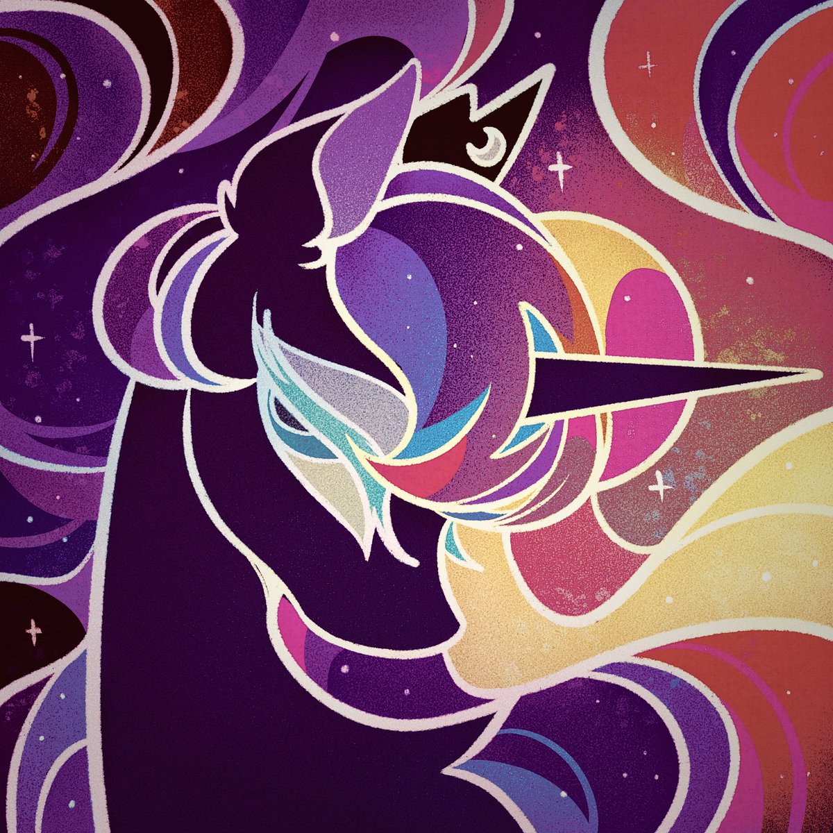 moonlit night
#MLP 
#mylittlepony 
#princessluna