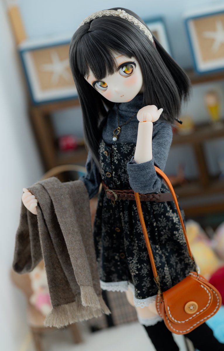 mohe_mifuyu's tweet image. おでかけ準備中
#BorderlineToybox
#moment_doll