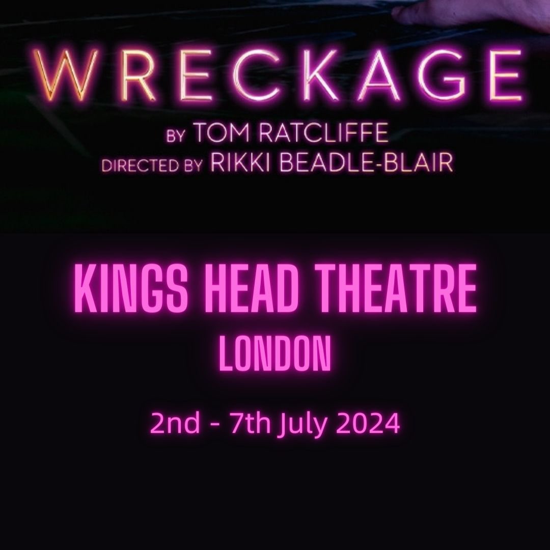 Our Award-winning production of WRECKAGE will return this summer for a UK Tour in June / July.

<a href="/TomRatcliffe15/">Tom Ratcliffe</a>’s internationally acclaimed play will run <a href="/KingsHeadThtr/">King's Head Theatre</a> 2nd - 7th July

👀 out for more venue announcements coming soon.

Book your 🎟️👇

kingsheadtheatre.com/whats-on/wreck…
