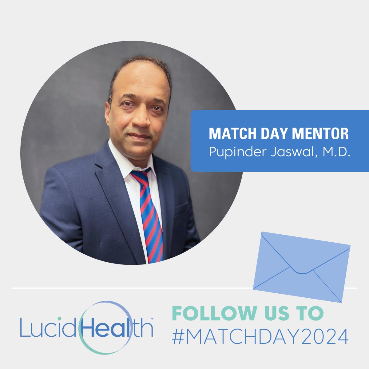 From #MatchDay Mentor, Pupinder Jaswal, MD, radiologist at Radiology Associates of Hartford, 'My simplest advice for Radiology Residents is 'learn to observe' and after residency 'observe to learn'! ' #MatchDay2024 #radres #radiologyresident #clearlythefuture #lucidhealth