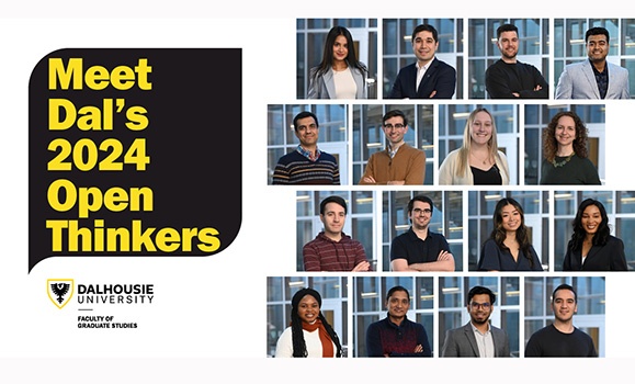 OpenThink, a <a href="/DalGradStudies/">Dal Grad Studies</a> initiative, is back for its fifth year with 16 ambitious PhD students from across the university ready to share their leading-edge ideas and research with the community. Details: bit.ly/3IEYbUN